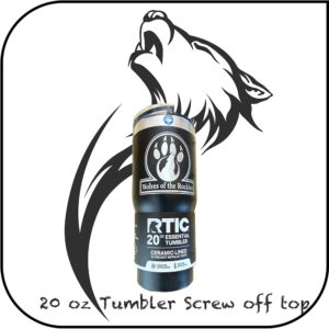 Wolves of the Rockies RTIC 20oz Tumbler